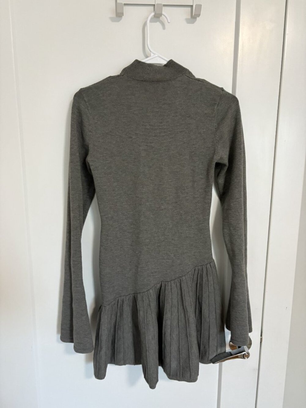 Meshki Blair Dress - grey sweater dress - Picture 4 of 5